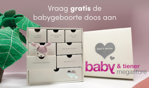 Gratis Baby Geboortedoos aanvragen