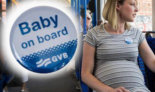 Gratis Baby on Board Speldje aanvragen