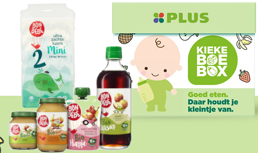 Gratis Plus Kiekeboe babydoos